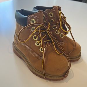 Toddler size 5 Timberlands.